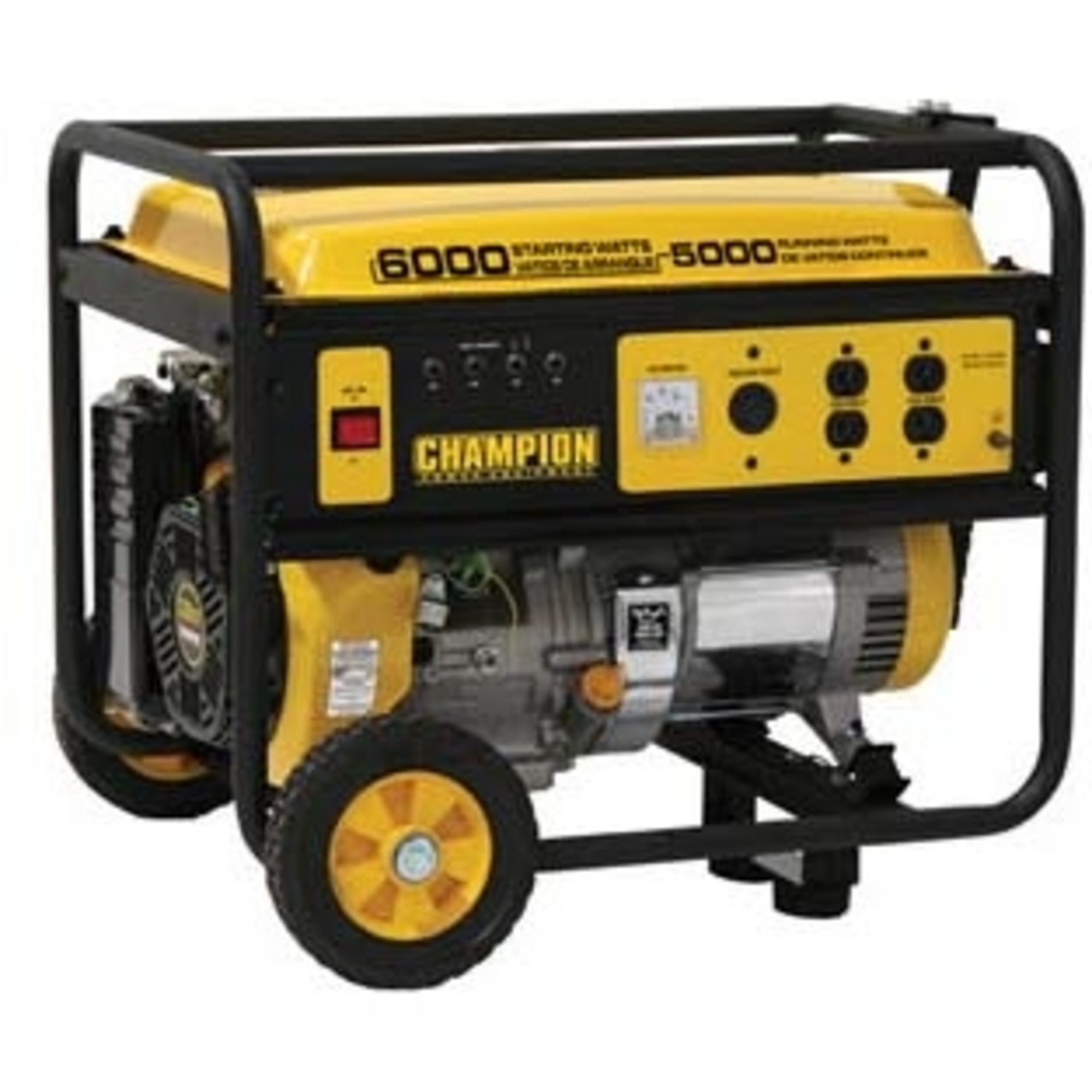 Champion Portable Generator — 6000 Surge Watts, 5500 Rated Watts, Model# 41115